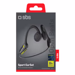 SBS TESPEARBONEBTK Auricolari a conduzione ossea Bluetooth Nero - Vista aggiuntiva 2
