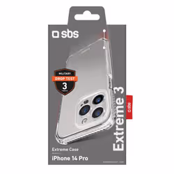 SBS Extreme X3 custodia per cellulare 15,5 cm (6.1") Cover Trasparente - Vista aggiuntiva 2