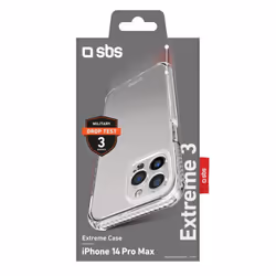 SBS Extreme X3 custodia per cellulare 6.7" Cover Trasparente