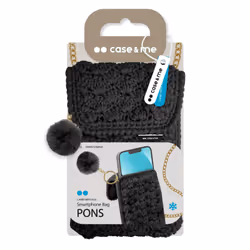 SBS Pons custodia per cellulare 17,3 cm (6.8") Custodia a sacchetto Nero - Vista aggiuntiva 4