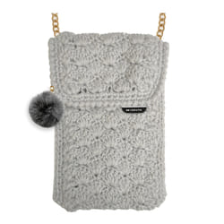 SBS Pons custodia per cellulare 17,3 cm (6.8") Custodia a sacchetto Grigio