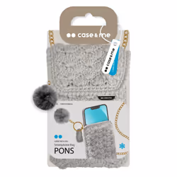 SBS Pons custodia per cellulare 17,3 cm (6.8") Custodia a sacchetto Grigio - Vista aggiuntiva 5