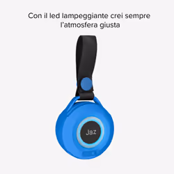 SBS TEJZSPEAKWIZ3WB altoparlante portatile e per feste Nero, Blu 3 W