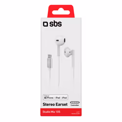 SBS Studio Mix 105 Auricolare Cablato In-ear Musica e Chiamate Bianco - Vista aggiuntiva 3