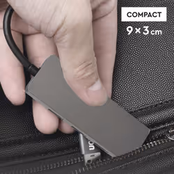 Ekon HUB con 4 porte USB-A e cavo di alimentazione USB-A - Vista aggiuntiva 3