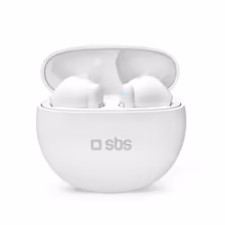 SBS Twin Pure Drops Auricolare True Wireless Stereo (TWS) In-ear Musica e Chiamate Bluetooth Bianco
