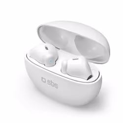 SBS Twin Pure Drops Auricolare True Wireless Stereo (TWS) In-ear Musica e Chiamate Bluetooth Bianco