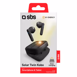 SBS Solar Twin Kobo Auricolare Auricolari senza fili Nero - Vista aggiuntiva 5