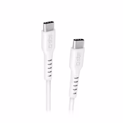 SBS TECABLETCC3MW, 3 m, USB C, USB C, USB 2.0, 0,48 Gbit/s, Bianco