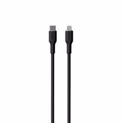 PURO PUCAPLTUSBCICONBLK, 1,5 m, USB C, Lightning, Maschio, Maschio, Nero