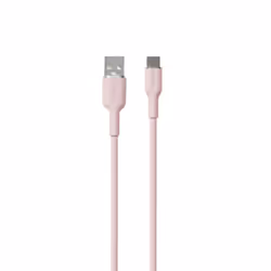 PURO PUUSBCICONROSE, 1,5 m, USB A, USB C, USB 3.2 Gen 1 (3.1 Gen 1), Rosa