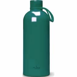 PURO PUWB500DW3DKGRN, 500 ml, Uso quotidiano, Verde, Acciaio inox, 12 h, 24 h