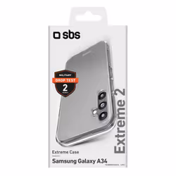 SBS Extreme X2 custodia per cellulare 16,8 cm (6.6") Cover Trasparente
