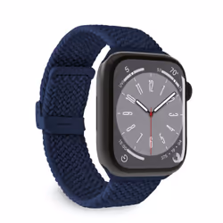 PURO PUAW44LOOPDKBLUE, Cinturino per orologio, Apple, Tessuto, 220 mm, 20 g