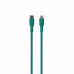 PURO PUCAPLTUSBCICONDKGRN, 1,5 m, Lightning, USB C, Maschio, Maschio, Verde