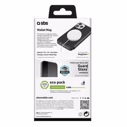 SBS TEBKMAGSFIP1561PK custodia per cellulare 15,5 cm (6.1") Cover Nero