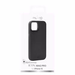 PURO ICON MAG PRO custodia per cellulare 15,5 cm (6.1") Cover Nero