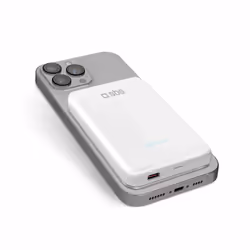SBS TEBB5000MAGSPD20W, 5000 mAh, Carica wireless, Bianco