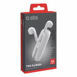 SBS TEEARTWSBLADEBTW cuffia e auricolare True Wireless Stereo (TWS) In-ear Musica e Chiamate Bluetooth Bianco