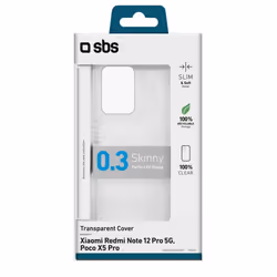SBS TESKINXIRNO12PT custodia per cellulare 16,9 cm (6.67") Cover Trasparente - Vista aggiuntiva 2