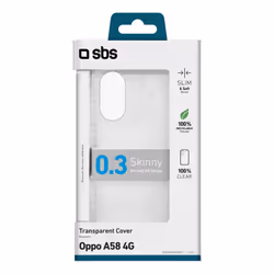 SBS TESKINOPA58T custodia per cellulare 16,5 cm (6.5") Cover Trasparente