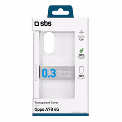 SBS TESKINOPA784GT custodia per cellulare 16,3 cm (6.43") Cover Trasparente