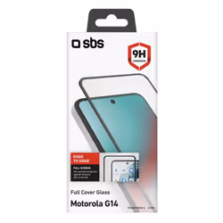 SBS TESCRFCMOG14 protezione per lo schermo e il retro dei telefoni cellulari Pellicola proteggischermo trasparente Motorola 1 pz - Vista aggiuntiva 2