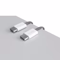 PURO PUCCCFABK415MTDKGREY cavo USB USB 2.0 1,5 m USB C Grigio - Vista aggiuntiva 4