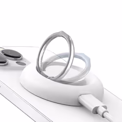 PURO PUCUSBCMAG2WHI Caricabatterie per dispositivi mobili Smartphone Bianco USB Carica wireless Interno - Vista aggiuntiva 3