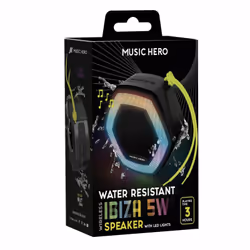 SBS Speaker wireless 5W IBIZA con LED multicolor