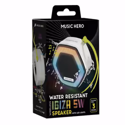 SBS Speaker wireless 5W IBIZA con LED multicolor
