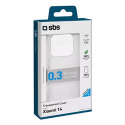 SBS TESKINXI14T custodia per cellulare 16,1 cm (6.36") Cover Trasparente