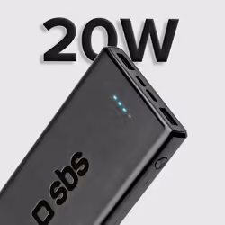 SBS TTBB10000FASTPD2 batteria portatile 10000 mAh Nero - Vista aggiuntiva 5