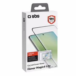 SBS Glass screen protector 4D Full Glass per Honor Magic 6 Lite - Vista aggiuntiva 2