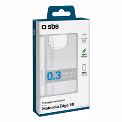 SBS Skinny custodia per cellulare 17 cm (6.7") Cover Trasparente - Vista aggiuntiva 2