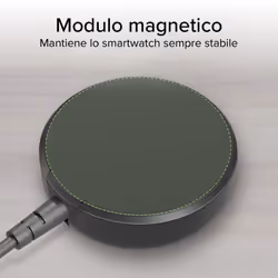 SBS TECHGSAMWATCH Caricabatterie per dispositivi mobili Orologio intelligente Bianco USB Carica wireless Interno - Vista aggiuntiva 5