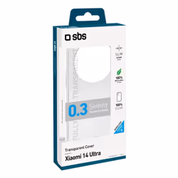 SBS TESKINXI14UT custodia per cellulare Cover Xiaomi 14 Ultra TPU Trasparente - Vista aggiuntiva 2