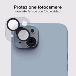 SBS TED3OCAMGLIP15 protezione per lo schermo e il retro dei telefoni cellulari Protezione per obiettivo della fotocamera Apple 1 pz - Vista aggiuntiva 5
