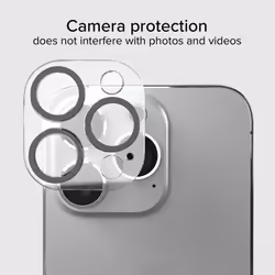 SBS TED3OCAMGLIP14P protezione per lo schermo e il retro dei telefoni cellulari Protezione per obiettivo della fotocamera Apple 1 pz