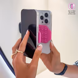 Case & Me CMSILSUCTION3 supporto per personal communication Supporto passivo Telefono cellulare/smartphone Rosa - Vista aggiuntiva 8