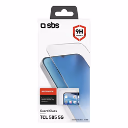 SBS TESCRGLTCL505G protezione per lo schermo e il retro dei telefoni cellulari Pellicola proteggischermo trasparente TCL 1 pz - Vista aggiuntiva 2