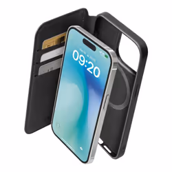SBS TEBKMAGSFIP1661PK, Custodia a borsellino, Apple, iPhone 16 Pro, 16 cm (6.3"), Nero