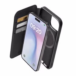 SBS TEBKMAGSFIP1667PK, Custodia a borsellino, Apple, iPhone 16 Pro Max, 17,5 cm (6.9"), Nero