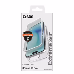SBS TECOV360IP1661P custodia per cellulare 15,5 cm (6.1") Cover Trasparente - Vista aggiuntiva 3