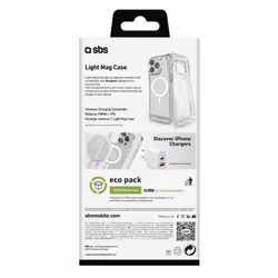 SBS Light Mag custodia per cellulare 6.9" Cover Trasparente - Vista aggiuntiva 4