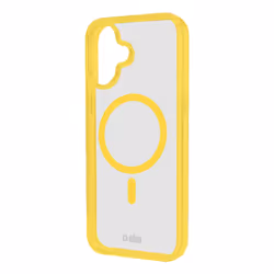 SBS TEMAGCOLIP1661Y, Cover, Apple, iPhone 16, 15,5 cm (6.1"), Trasparente, Giallo