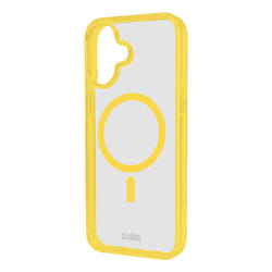 SBS TEMAGCOLIP1661Y custodia per cellulare 15,5 cm (6.1") Cover Trasparente, Giallo