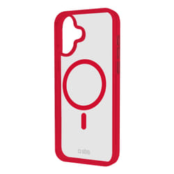 SBS TEMAGCOLIP1661R custodia per cellulare 15,5 cm (6.1") Cover Rosso, Trasparente