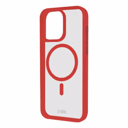 SBS TEMAGCOLIP1661PR, Cover, Apple, iPhone 16 Pro, 16 cm (6.3"), Rosso, Trasparente