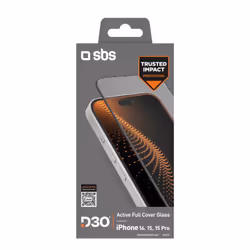 SBS TED3OSCRGLIP1661 protezione per lo schermo e il retro dei telefoni cellulari Pellicola proteggischermo trasparente Apple 1 pz - Vista aggiuntiva 5